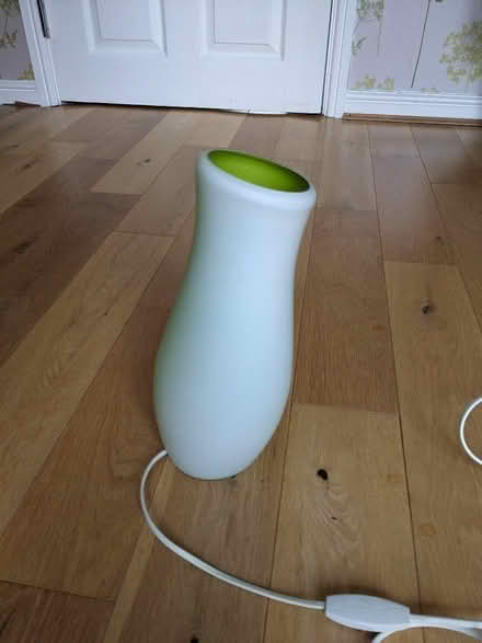 Photo of free Green glass bedside lamp from IKEA. (Middlewood S6) #2
