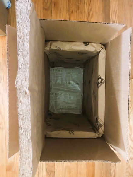 Photo of free Box/Insulated Lining & Gel Packs (Belle Mead, NJ) #1