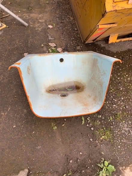 Photo of free Half an iron bath (Yeadon LS19) #3