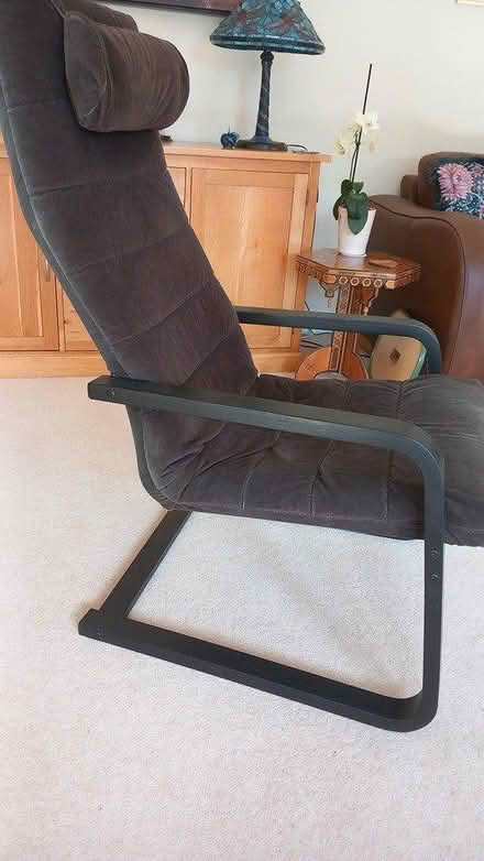 Photo of free Brown ikea chair (Walkern) #2