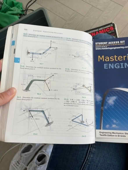 Photo of free Mechanics statistics 12th edition (NW8) #2