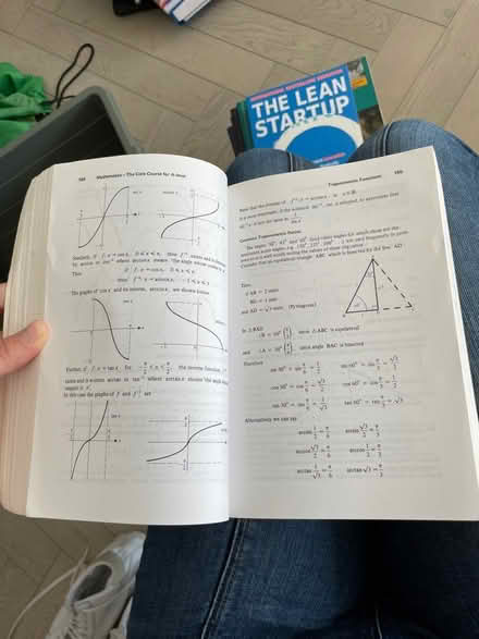 Photo of free A level maths textbook (NW8) #2