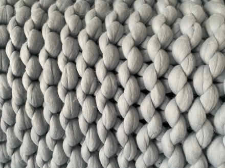 Photo of free Merino wool thick knot blanket (Epsom) #3