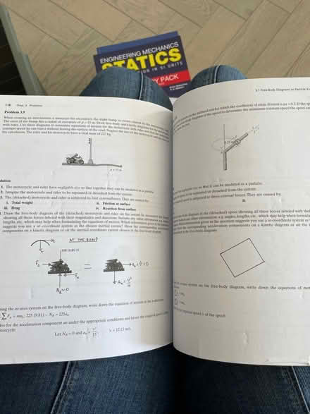 Photo of free Physics dynamics book (NW8) #2