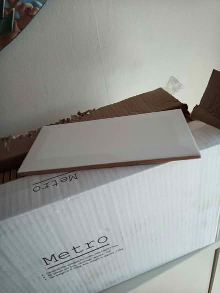 Photo of free White metro tiles - Topps Tiles (Eltham SE9) #3