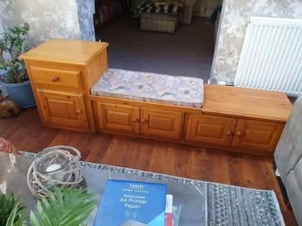 Photo of free Bespoke pine bench/cupboard. (Carleton FY6) #3