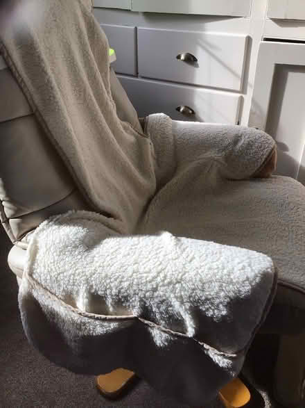 Photo of free Reclining chair & footstool (Ashton OL6) #4