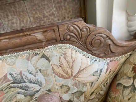 Photo of free Antique settee (Leckhampton) #2
