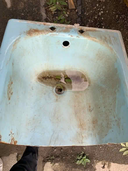 Photo of free Half an iron bath (Yeadon LS19) #1