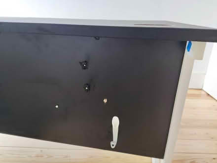 Photo of free Large black desk (Eltham SE9) #4