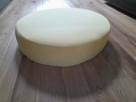 Photo of free Seat sponge 45cm diameter 10cm thick (Meppershall SG17) #1