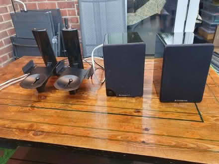Photo of free TV speakers with wall mounts (Battle RG30) #3