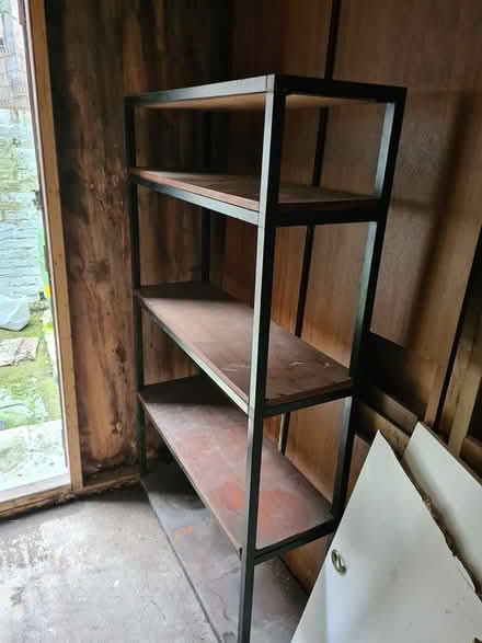 Photo of free Shed clear out: metal frame shelves (SE17 - Elephant & Castle) #2
