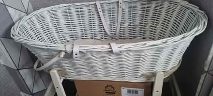 Photo of free Wicker moses basket (East Dene S65) #3