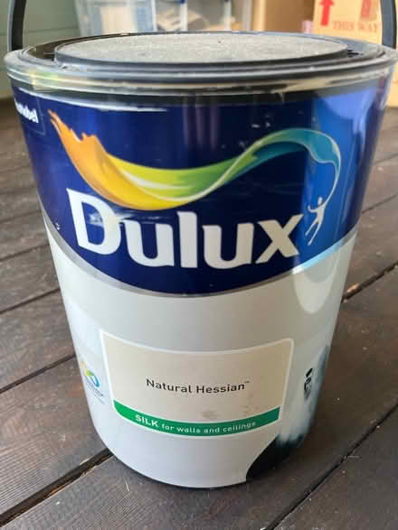 Photo of free Dulux Natural Hessian Silk Paint (Weymouth (DT3)) #1
