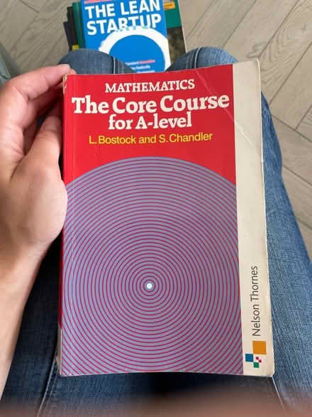 Photo of free A level maths textbook (NW8) #1