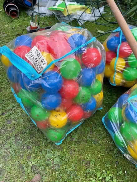 Photo of free 3 packs of play balls (Moss Side PR25) #1