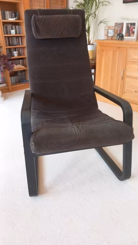 Photo of free Brown ikea chair (Walkern) #1