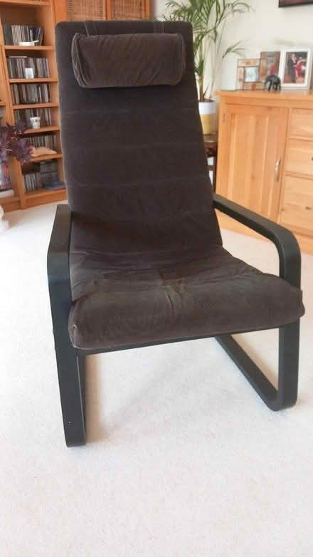 Photo of free Brown ikea chair (Walkern) #1