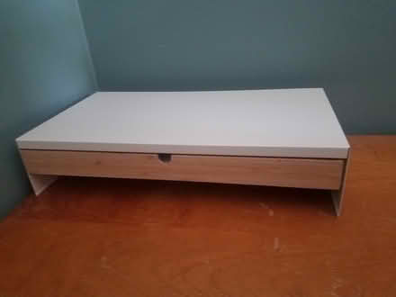 Photo of free Ikea monitor stand with drawer (HA8) #2