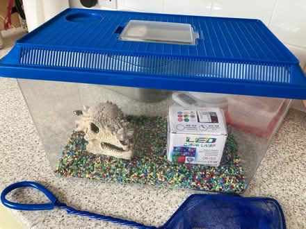 Photo of free Small fish tank & accessories LE67 (LE67) #2