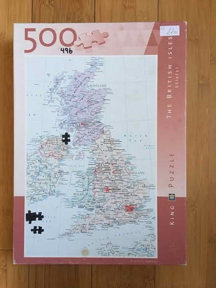 Photo of free 496 pieces UK map puzzle π§© (Hackney E9) #1