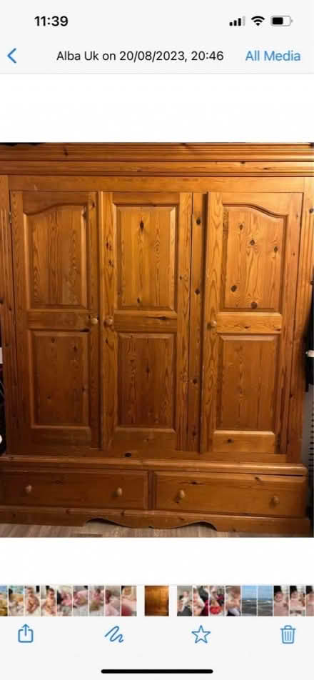 Photo of free Triple wardrobe (Chalkwell SS0) #1