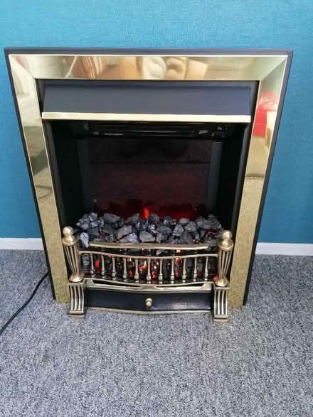 Photo of free Coal effect electric fan heater. (Langney BN23) #1
