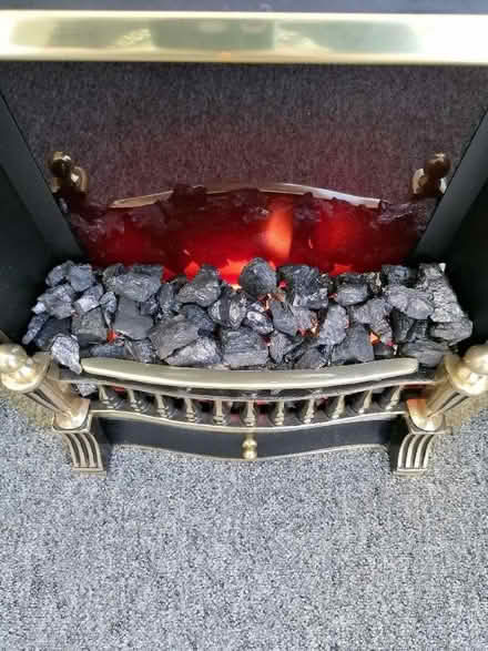 Photo of free Coal effect electric fan heater. (Langney BN23) #3