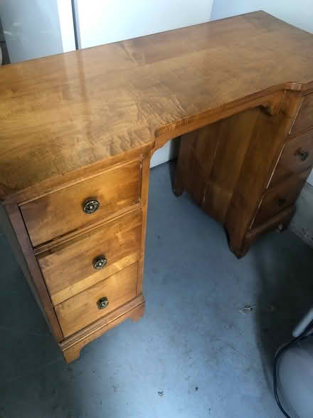 Photo of free Small wood desk handmade (Newark ohio near Walmart) #1