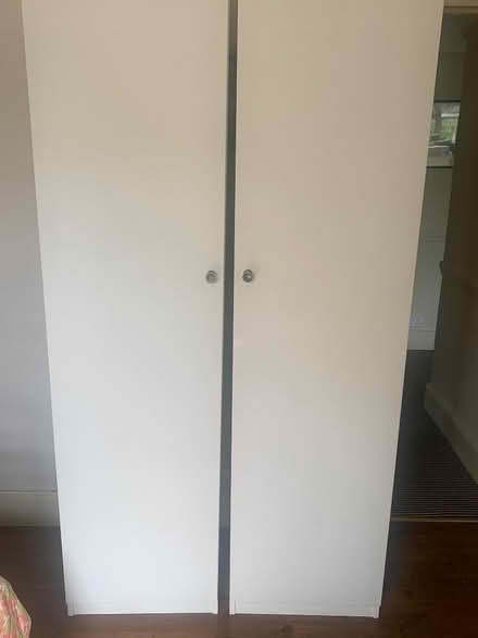 Photo of free An white IKEA wardrobe - as new (Spring Grove TW7) #3