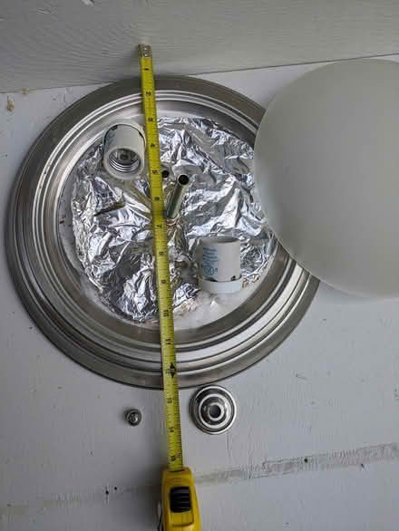 Photo of free Indoor Light, Nickel fin., Glass 3 (Dixboro) #2