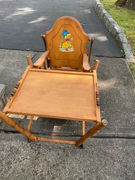 Photo of free Vintage high chair (Fairfield) #1