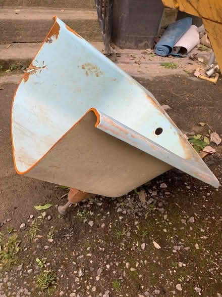 Photo of free Half an iron bath (Yeadon LS19) #2