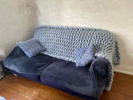Photo of free Merino wool thick knot blanket (Epsom) #1
