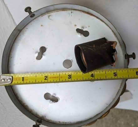 Photo of free Indoor Light - Brass Finish & Glass (Dixboro) #1
