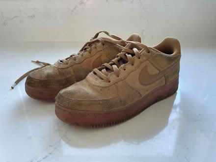 Photo of free Nike suede trainers UK 6 (Twyford RG10) #1