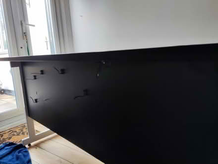 Photo of free Large black desk (Eltham SE9) #2