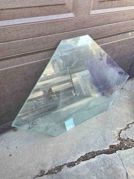 Photo of free 2 glass corner shelves (San Antonio/Wyoming) #1