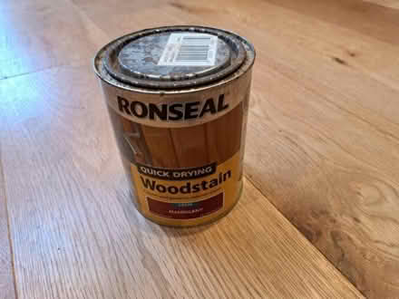 Photo of free Ronseal Quick-Drying Woodstain - Mahogany (Patcham BN1) #1