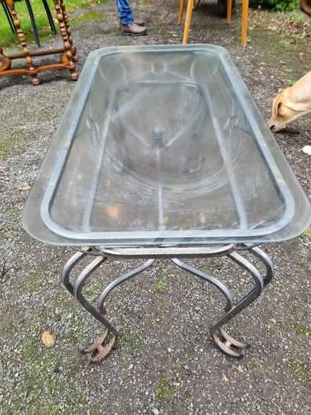 Photo of free Glass top table (gloucester GL19) #2