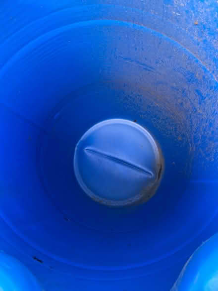 Photo of free Blue barrel, no top (End of Beaver St) #3