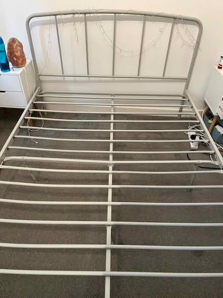 Photo of free Metal Double Bed Frame (Spondon) #1