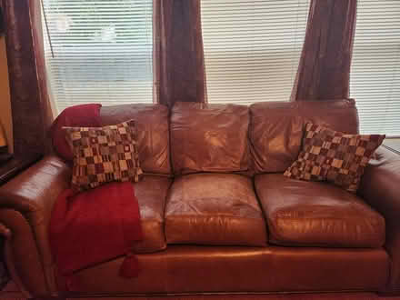 Photo of free 2 leather couches (Spring / Klein) #3