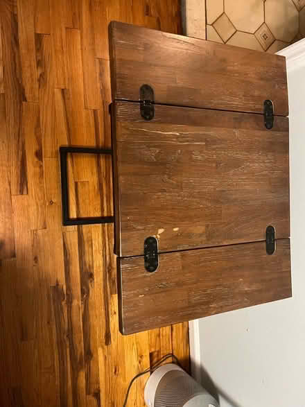 Photo of free Folding table w/magazine rack (Yonkers) #3