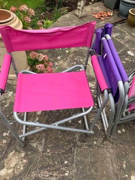 Photo of free 2x directors chair 2x folding chair (BR2) #1