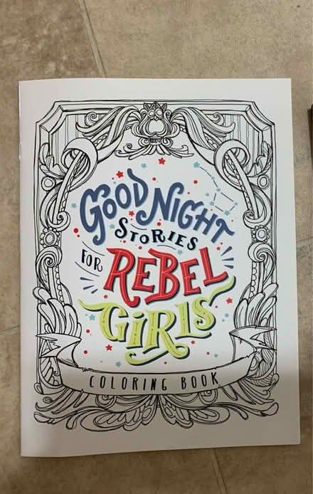 Photo of free Rebel girls coloring book (Boulevard Manor) #1