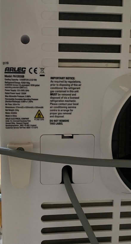 Photo of free Floor standing airconditioner (Reading RG1) #2