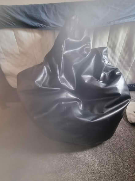 Photo of free Black beanbag (Milton PO4) #1