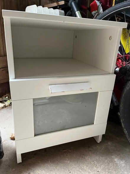 Photo of free Bedside table white (Mill End, WD3) #1